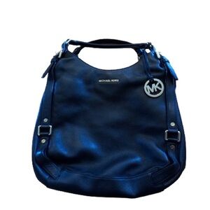 Black and gold Michael Kors bag